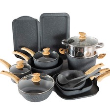 Set Pentole e Padelle 17 Pezzi