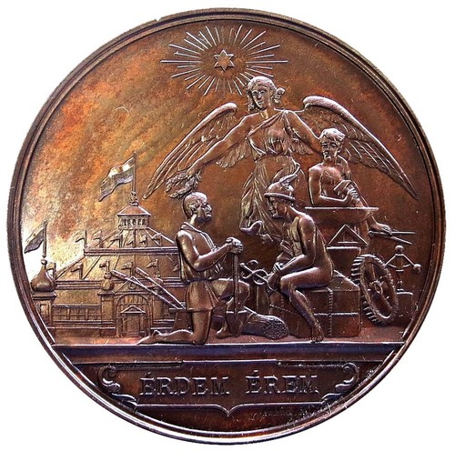 Medaglia 60mm 1891 bronzo - 1891,