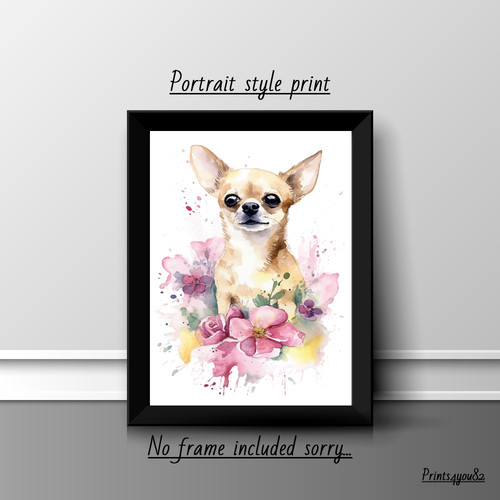 Chihuahua pet stampa - chihuahua, a4