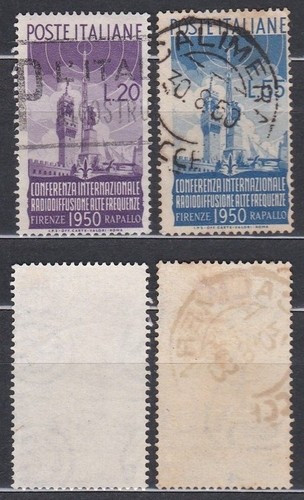 Italia 1950 radiodiffusione - 1950,