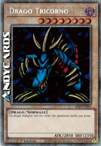 Drago tricorno tri horned - drago, (tri-horned