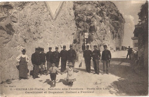 Cartolina grimaldi italia - cartolina,