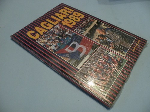 Libro calcio cagliari - cagliari, 1989