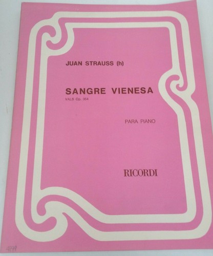 Sangue viennese per pianoforte - sangue,