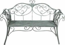 PANCHINA DIVANETTO PANCHINA FERRO BATTUTO PANCA PANCHETTA DIVANO arredAMENTO