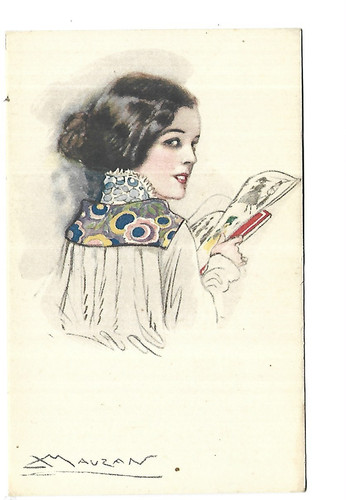 Illustration signee mauzan - signee,