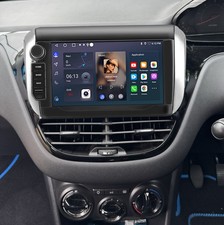64G Per Peugeot 208/2008 2012-2018 Android 14 Autoradio GPS Navi WIFI CarPlay FM