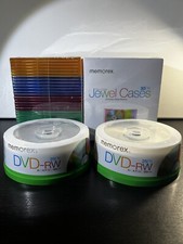 NUOVO Memorex DVD-RW 50 Pack