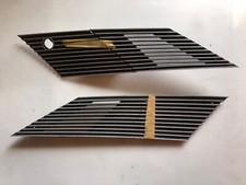 LANCIA GAMMA COPPIA GRIGLIE MOSTRINE LATERALI REAR GRILLS ORIGINALI 81827312
