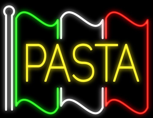 Lampada insegna neon - , bandiera