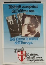 MANIFESTO REALIZZATO DALLA DEMOCRAZIA CRISTIANA PER LE ELEZIONI EUROPEE DEL 1984