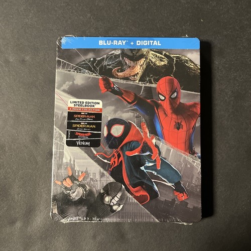 Steelbook spider man films - 4,