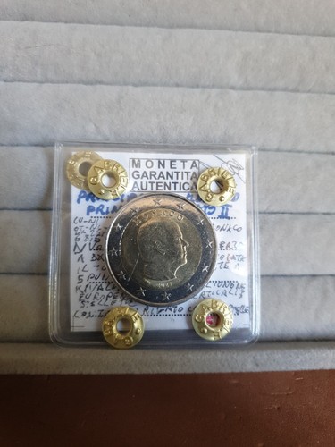 Monete euro fdc principato - 2,