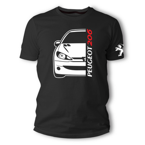 Shirt unisex peugeot 206 - unisex,