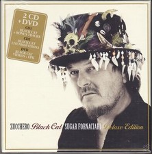 2 Cd + 1 Dvd Box Cofanetto ZUCCHERO SUGAR FORNACIARI - BLACK CAT nuovo deluxe