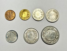 LOTTO DI 7 MONETE DI FRANCHI