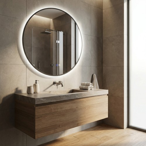 Specchio bagno con luci - specchio, led