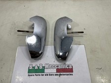 COPPIA ROSTRI BORCHIE PARAURTI ANT E POST NUOVI ORIG FIAT 600 PRIMA SERIE (KC...