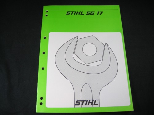 Nebulizzatore manuale stihl - manuale,