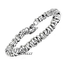 SAGA GIOIELLI BRACCIALE DONNA ACCIAIO NODINI