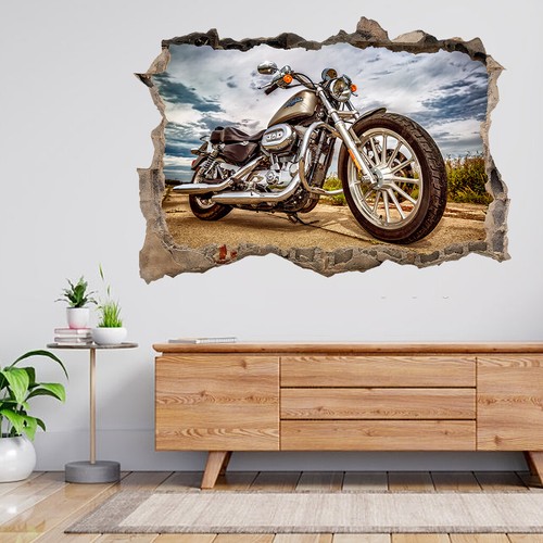 Adesivo murale harley - adesivo, harley-davidson