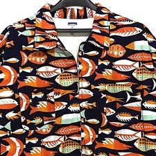 Old Navy Fish Shacket Mens XL