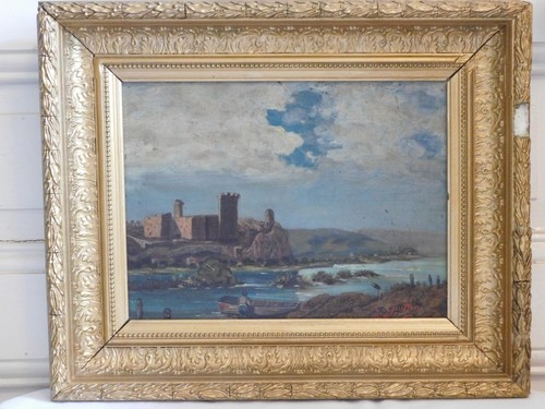 Quadro olio tela guillin - olio,