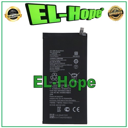 Batteria bn4e per xiaomi - batteria,