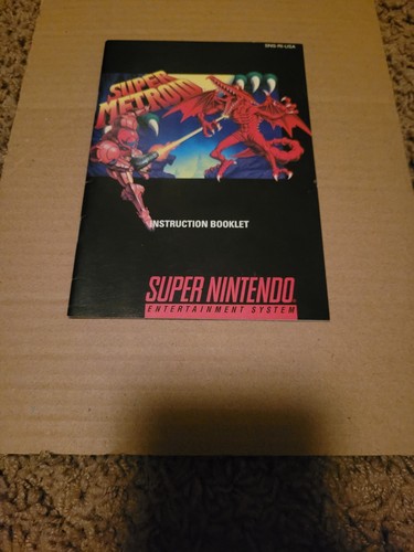 Super metroid instruction - super,