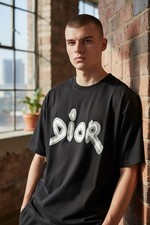 T-shirt Dior nera taglia XL