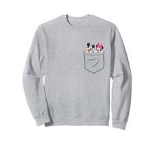 Felpa coppia piccola tasca