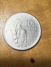 100 Lire Fao1979 Commemorativa