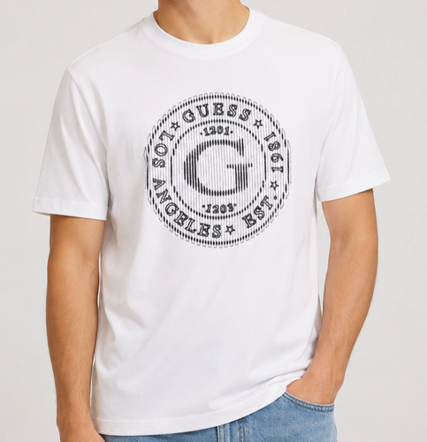 Guess short sleeve - short-sleeve, white