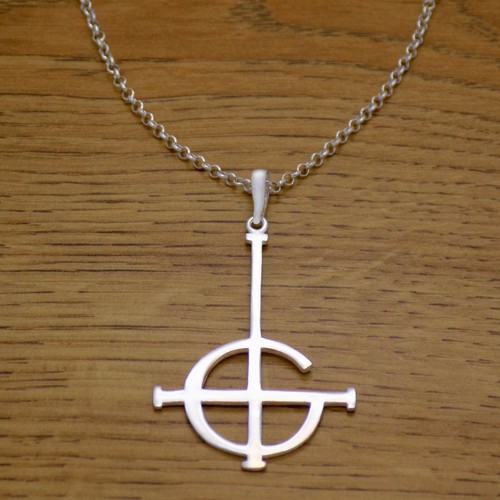 Collana catena argento - e,