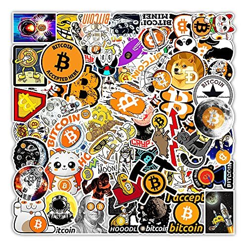 Bitcoin adesivi per computer - bitcoin,