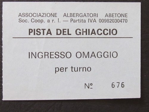 Splendido biglietto ticket - splendido,