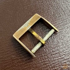 Longines Fibbia Placcata Oro Rose Rose Gold Plated 16,5mm Vintage Originale