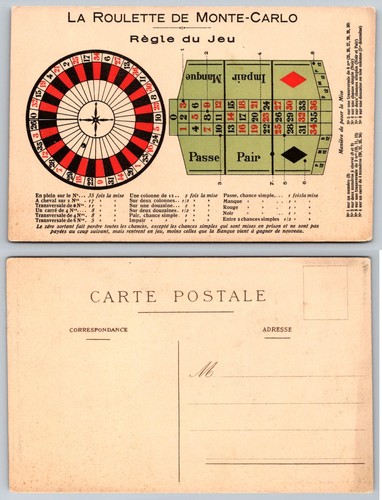 Montecarlo roulette gioco - montecarlo,