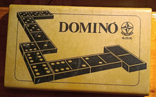 GIOCO DOMINO VINTAGE ANNI 80