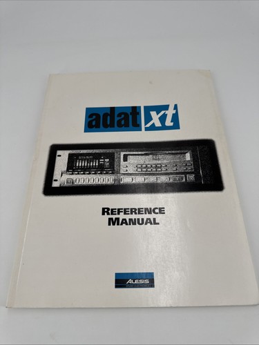 Alesis adat manuale di - adat-xt,