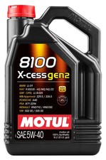 5L MOTUL 8100 X-CESS GEN2 5W40 OLIO MOTORE SINTETICO ACEA A3 B4 VW 502.00 MO28