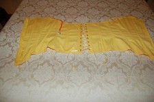 5 Avenue - Bustino corsetto a stecche, Giallo, Tg M, vedi misure, usato