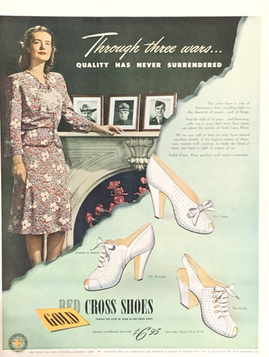 Scarpe croce rossa oro - scarpe,