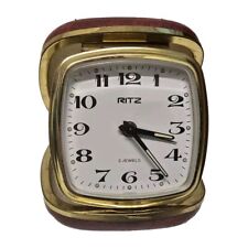 💎 RITZ sveglia da viaggio vintage  funzionante A CARICA ANNI 60 funzionante 