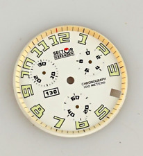 Quadrante Sector Expander 130 per Orologio Chrono Bianco 31mm Usato Per Ricambi
