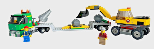 Lego city 4203 escavatore - lego,