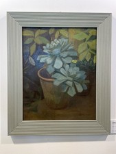 Cornelio Geranzani. Vaso Con Cactus