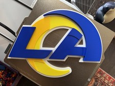 Los angeles rams logo - angeles, wall