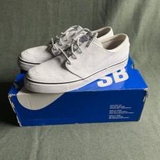 Scarpe Nike SB Zoom 2009 Stefan Janoski traforate bianco/nero taglia_10 US