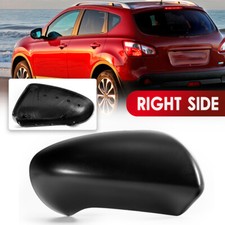 1pz Per Nissan Qashqai MK1 2007-2014 Tappo Coprispecchietto Ala Porta Nero Lato Destro